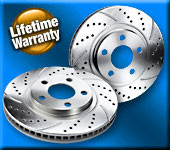 2013-2018 Subaru BRZ/Scion FRS Crossdrilled and Slotted Brake Rotors