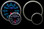 Prosport Oil temp Gauge Blue