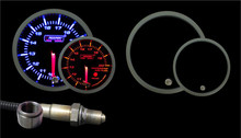 PROSPORT 52mm Premium Amber / White Air Fuel Ratio kit Amber