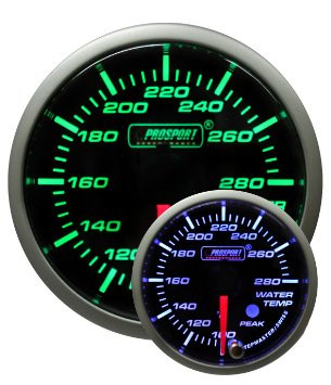 PROSPORT 52mm Premium Water Temperature Gauge