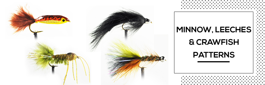 Minnow, Leech and Crayfish Fly Patterns