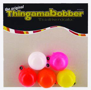 3/4" Medium Thingamabobber 5-Pack Assorted Colors Strike Indicator Bobber 