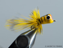 Walt's Panfish Popper - Yellow Bee