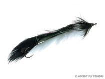 Dolly Lama Articulated Streamer - Black / White
