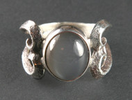 Moonstone and Sterling Silver Ring r0008