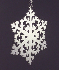 Handmade Sterling Silver Ornament ornsnowflake