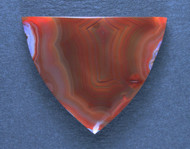 Dramatic Laguna Agate Cabochon-  Red and Pink  #19544