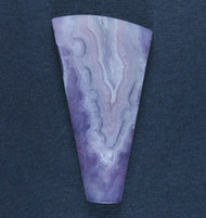 Intricate Purple Aztec Lace Agate Designer Cabochon  #20237