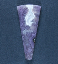 Intricate Purple Aztec Lace Agate Designer Cabochon  #20255