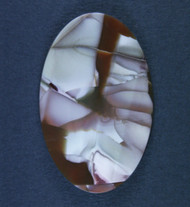Dramatic Pink and Green Imperial Jasper Cabochon  #20633