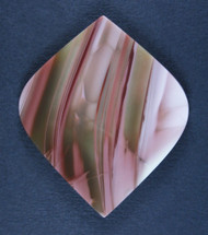 Dramatic Pink and Green Imperial Jasper Cabochon  #20643