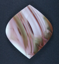 Dramatic Pink and Green Imperial Jasper Cabochon  #20709