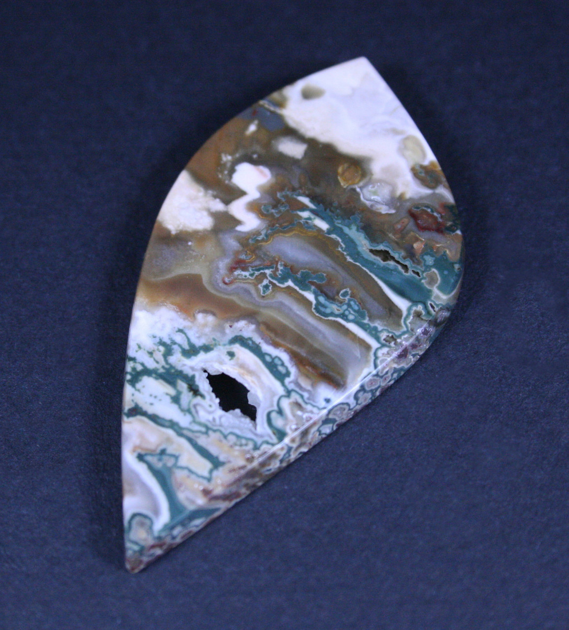 Idaho Seam Agate Designer Cabochon #20730 - Gerard Scott Designs