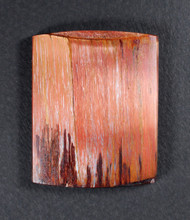 Dramatic Marra Mamba  Cabochon-  Red, w Yellow and Blue  #20891
