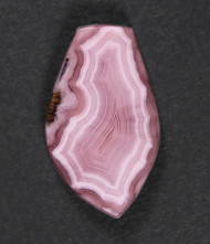 Top Shelf Laguna Agate Cabochon- Red, Pink and White   #20967