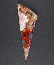 Crazy lace Agate Cabochon-  Red, Pink and Yellow  #20968