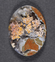 Colorful Priday Plume Agate Designer Cabochon  #20973