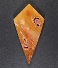 Colorful Indonesian Tube Agate Designer Cabochon  #21021