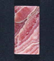 Bright Pink Rhodochrosite Cabochon - Fantastic Colors  #21081