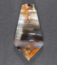 Gorgeous Lucky Strike Moss Waterline Agate Cabochon  #21082