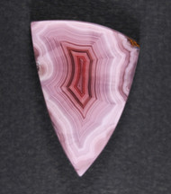 Top Shelf Laguna Agate Cabochon- Red, Pink and White   #21203