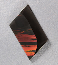 Rare! Fantastic Red Ribbon Obsidian Designer Cabochon  #21240