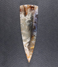 Beautiful Graveyard Point Plume Agate Designer Cabochon  #21247