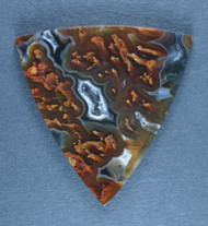 Dramatic Turkish Tube Agate Designer Cabochon  #21256