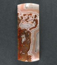 Pink Agua Nueva Moss/ Fotification Agate Cabochon   #21263