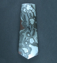 Exceptional! Crown of Silver Psilomelane Cabochon   #21278