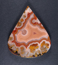 Gorgeous Turkish Banded/Plume Agate Designer Cabochon  #21303