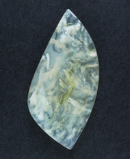 Intricate White Ochoco Tube Agate Designer Cabochon #21306