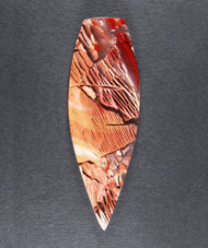 Rare! Gorgeous Howardite - Red, Yellow and White #21310