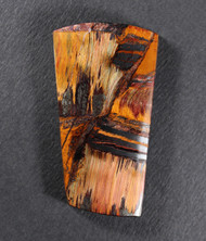Dramatic Marra Mamba  Cabochon -  Yellow, Red and Blue  #21341