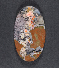 Colorful Priday Plume Agate Designer Cabochon  #21342