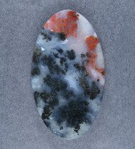 Gorgeous Woodward Ranch Plume Agate Cabochon  #21351