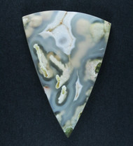 Top Shelf Horse Canyon Tube Agate Designer Cabochon  #21364