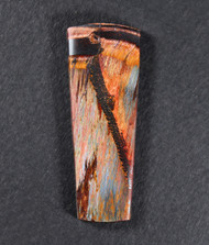 Dramatic Marra Mamba  Cabochon -  Blue, Pink and Yellow  #21375