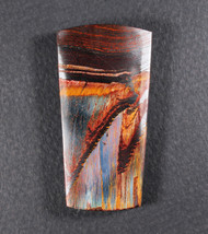 Dramatic Marra Mamba  Cabochon -  Rare Cobalt Blue w Red   #21377