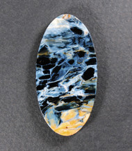 Amazing Chatoyant Blue Namibian Pietersite Cabochon #21423