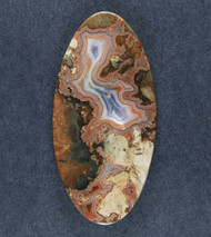 Rare Teepee Canyon Agate Designer Cabochon  #21475