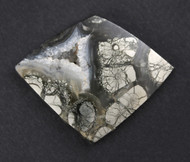 Beautiful Indonesian Marcasite in Agate Designer Cabochon   #21476