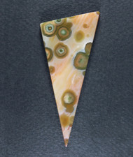 Orby Green and Yellow Ocean Jasper Designer Cabochon  #21493