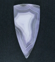 Gorgeous Purple and White Laguna Agate Designer Cabochon-   #21516