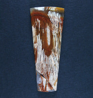 Rare! Gorgeous Howardite - Red and Yellow  #21552