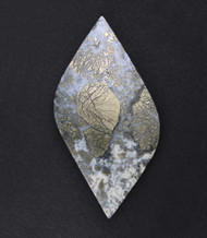 Gorgeous! Indonesian Marcasite Agate Designer Cabochon   #21581