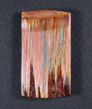 Dramatic Marra Mamba  Cabochon -  Red, Yellow and Blue  #21594