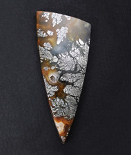 Beautiful Indonesian Plume Marcasite Designer Cabochon   #21595