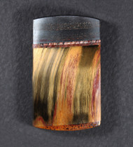 Dramatic Marra Mamba  Cabochon -  Red, Yellow and Green  #21633