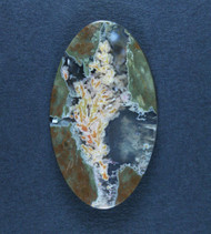Colorful Priday Plume Agate Designer Cabochon  #21659